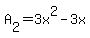 A%5B2%5D+=+3x%5E2-3x