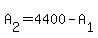A%5B2%5D+=+4400-A%5B1%5D