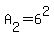 A%5B2%5D+=+6%5E2