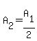A%5B2%5D+=+A%5B1%5D%2F2