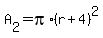 A%5B2%5D+=+pi%2A%28r%2B4%29%5E2