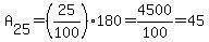 A%5B25%5D=%2825%2F100%29180=4500%2F100=45