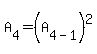 A%5B4%5D=%28A%5B4-1%5D%29%5E2