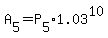 A%5B5%5D+=+P%5B5%5D%2A1.03%5E10