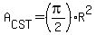A%5BCST%5D=%28pi%2F2%29R%5E2