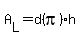 A%5BL%5D=d%28pi%29h
