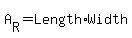 A%5BR%5D=Length%2AWidth