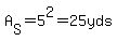 A%5BS%5D=5%5E2=25yds