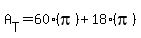 A%5BT%5D+=+60%28pi%29%2B18%28pi%29
