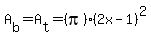 A%5Bb%5D=A%5Bt%5D=%28pi%29%282x-1%29%5E2