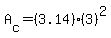 A%5Bc%5D+=+%283.14%29%283%29%5E2