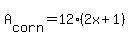 A%5Bcorn%5D=+12%2A%282x%2B1%29