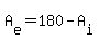 A%5Be%5D+=+180-A%5Bi%5D