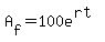 A%5Bf%5D=100e%5E%28rt%29