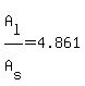 A%5Bl%5D%2FA%5Bs%5D=4.861