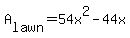 A%5Blawn%5D=54x%5E2+-+44x