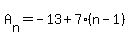 A%5Bn%5D=-13%2B7%28n-1%29