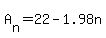 A%5Bn%5D=22-1.98n