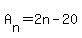 A%5Bn%5D=2n-20