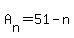 A%5Bn%5D=51-n