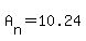 A%5Bn%5D+=+10.24