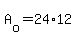 A%5Bo%5D+=+24%2A12