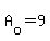 A%5Bo%5D+=+9