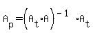 A%5Bp%5D=%28A%5Bt%5D%2AA%29%5E%28-1%29%2AA%5Bt%5D