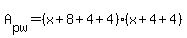 A%5Bpw%5D=%28x%2B8%2B4%2B4%29%28x%2B4%2B4%29