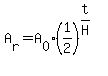A%5Br%5D=A%5B0%5D%281%2F2%29%5E%28t%2FH%29