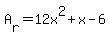 A%5Br%5D+=+12x%5E2%2Bx-6
