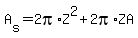 A%5Bs%5D=2pi%2AZ%5E2%2B2pi%2AZA