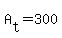 A%5Bt%5D+=+300