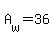 A%5Bw%5D+=+36