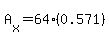 A%5Bx%5D=64%2A%280.571%29