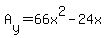 A%5By%5D=66+x%5E2+-+24+x