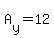 A%5By%5D+=+12