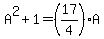A%5E2%2B1=%2817%2F4%29A