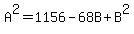 A%5E2=1156-68B%2BB%5E2