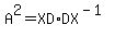 A%5E2=XD%2ADX%5E%28-1%29