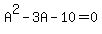 A%5E2+-+3A+-10+=+0%29