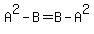 A%5E2+-+B+=+B+-+A%5E2