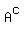 A%5Ec