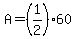 A+=+%281%2F2%29+%2A+60