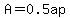 A+=+0.5ap