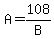 A+=+108%2FB
