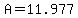 A+=+11.977