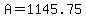 A+=+1145.75