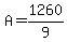 A+=+1260%2F9