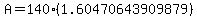A+=+140%281.60470643909879%29